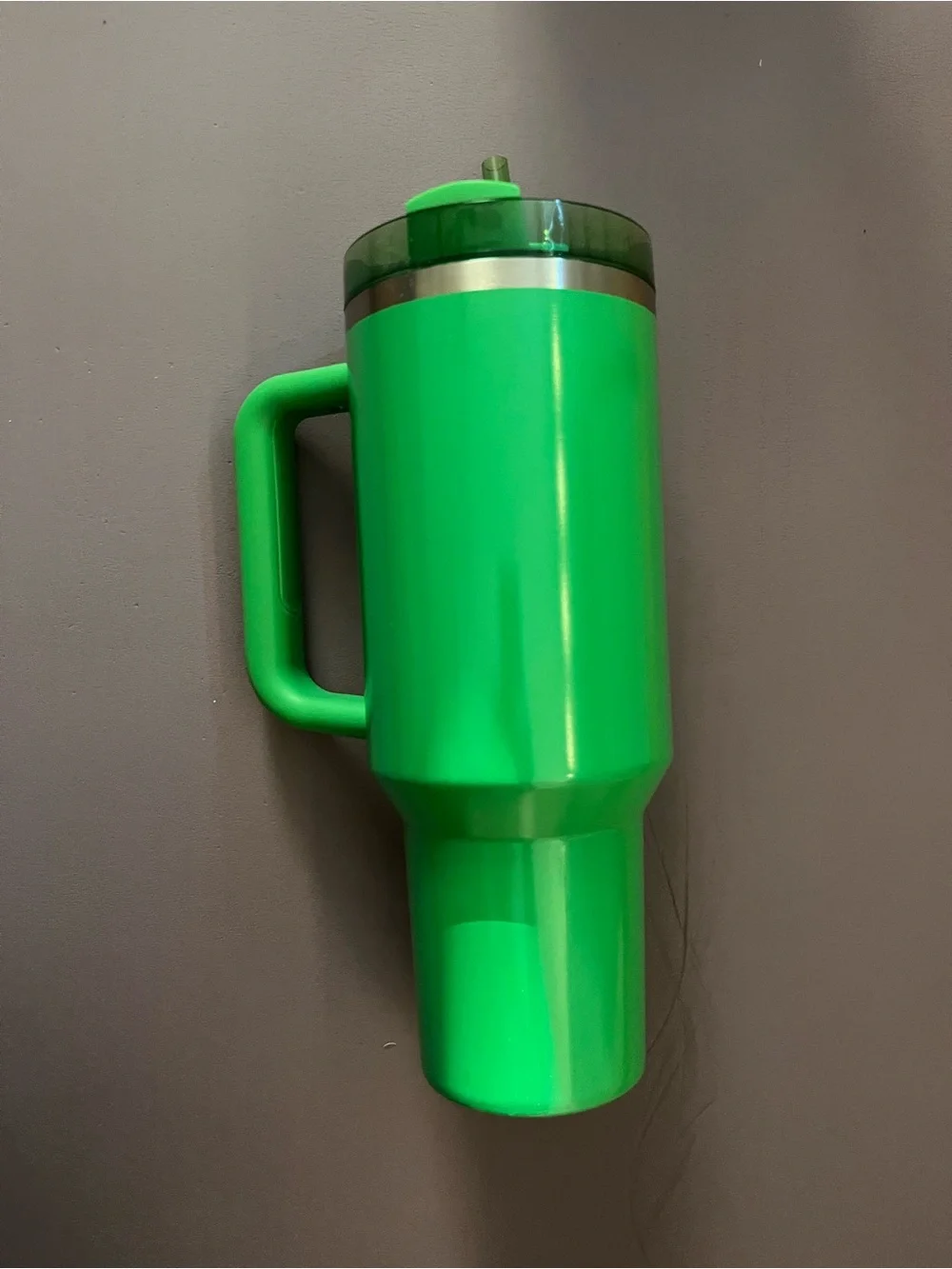 Brand new never used green Starbucks Stanley with straw